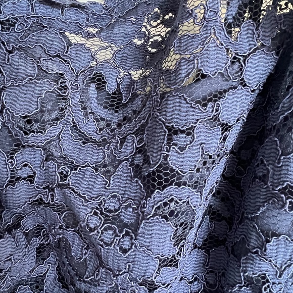 One Shoulder A-Line Lace Gown Bridesmaid Dress Size14 - Picture 9 of 9
